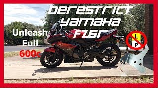 How to derestrict Yamaha FZ6R [upl. by Acinomaj]