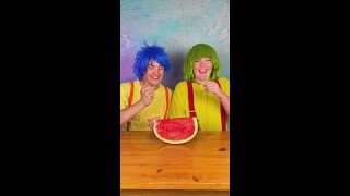 Prank Jus Semangka 🍉 semangka makanan [upl. by Dnar725]