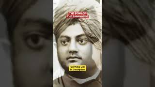 Song of Sanyasi Swami Vivekananda The Song Of The Sannyasin shorts swamivivekanandaquotes [upl. by Anelak]