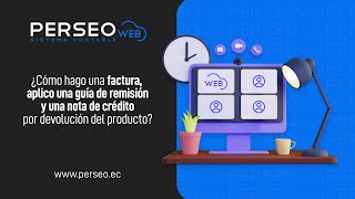 ¿Cómo hago una factura una guía de remisión y una nota de crédito por devolución del producto [upl. by Eladnor]