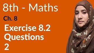 8th Class Math Ch 8  Practical Geometry Exercise 82 Q 2  8th Class Maths [upl. by Enoch]