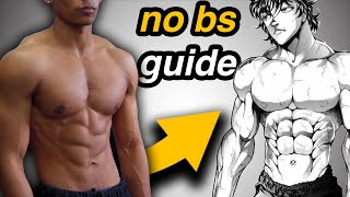 This workout routine turned me into BAKI how to get an AESTHETIC body [upl. by Ertemed548]