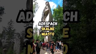 NIESAMOWITE MIEJSCE NA ZIEMI Adrspach Skalne Miasto w Czechach shorts [upl. by Japha]