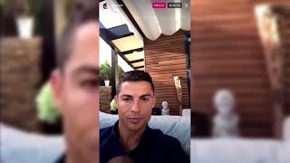 CRISTIANO RONALDO DEDICA PALABRAS DE APOYO A MÉXICO [upl. by Muncey990]