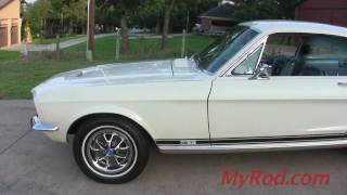 1967 Mustang Fastback GT 390 video 1  MyRodcom [upl. by Aihppa]