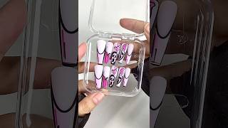 ASMR applying press on nails 💅🏻 laylaanails pressonnails packingorders asmrvideo fyp nails [upl. by Swanhildas]