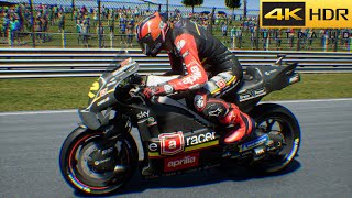 MotoGP 24  Aprilia RSGP24 Special Livery Gameplay 4K60 [upl. by Nine]