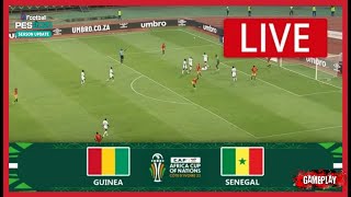 EN DIRECT  Guinée vs Sénégal  Coupe dAfrique des Nations 2024  CAN en direct  Pes 21 Game [upl. by Noivad]