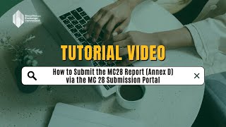 How to Submit the MC 28 Report Initial Submission  SEC Philippines [upl. by Niamor]