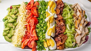 Delicious and easy to prepare Cobb saladCooking at home [upl. by Haimehen]