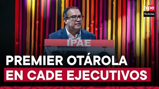 Premier Alberto Otárola participó en mesa temática de Cade 2023 [upl. by Jenna]