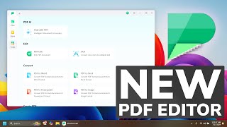 New PDF Editor Software for Windows 11 24H2  Afirstsoft PDF [upl. by Brink]