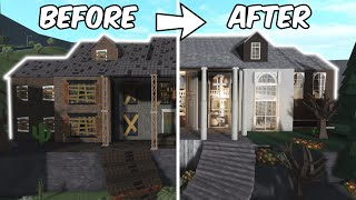 My Subscribers RENOVATE my MANSION in BLOXBURG [upl. by Airitac]