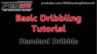 Pro Evolution Soccer 2013 Basics of Dribbling Tutorial HD [upl. by Aelem]