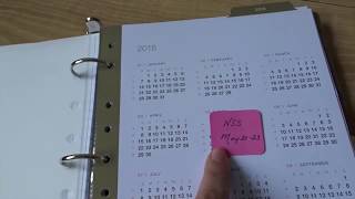 PLAN WITH ME  DIY Personal Planner w SmartDate russell  hazel calendar [upl. by Glaser]