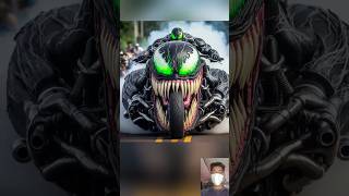 Dangerous bike 🚲🤯kiski hai 😎 spiderman vs venom vs Ironman 😎viralshortsaifunnyavengers [upl. by Hoppe]