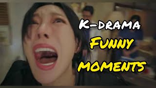 Kdrama funny moments to watch at 2 am 🤣 Kdrama try not to laugh 😆 kdrama funny [upl. by Courtund]