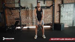 Kettlebell Stiff Leg Deadlift Tutorial [upl. by Murdoch322]