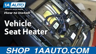 How To Install Seat Heater In Your Vehicle [upl. by Rasure865]