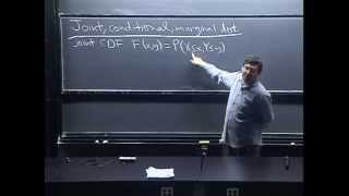 Lecture 19 Joint Conditional and Marginal Distributions  Statistics 110 [upl. by Ayanat]