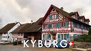 Kyburg Switzerland 4K  A beautiful and peaceful village very near Zurich [upl. by Arvie760]