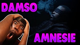 AMERICAN REACTS TO FRENCHBELGIUM RAP🔥 Damso  Amnésie CLIP OFFICIEL [upl. by Avot460]