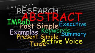 Research Abstract  IMRaD Structure [upl. by Nueoht]