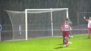 Fortuna Köln  VfB Speldorf Eckball im Regen [upl. by Cocks]