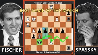 Bobby Fischer vs Spassky GAME 13 • 1972 World Chess Championship [upl. by Fortunna]