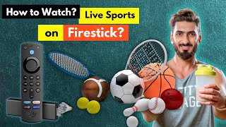 LIVE SPORTS streaming apps for firestick  How to Watch Live Sports on Firestick [upl. by Attaynek]