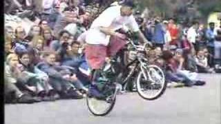 Jesse Puente2nd place BMX worlds flatland pro 1994 [upl. by Frissell]