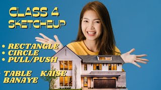 SketchUp For Beginners From Basic To Advance Sketcheup in Hindi  Step by Step [upl. by Minnaminnie]