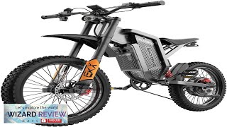 X21 MAX Electric Motorcycle for Adults 6000WPeak Motor Electric Dirt Bike Review [upl. by Cronin]