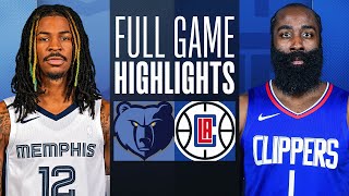 GRIZZLIES at CLIPPERS  FULL GAME HIGHLIGHTS  December 29 2023 [upl. by Soisanahta]