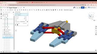 4222411048 Muhammad Rasyid Prasetyo  Tugas Animasi Assembly Gripper [upl. by Xuagram]