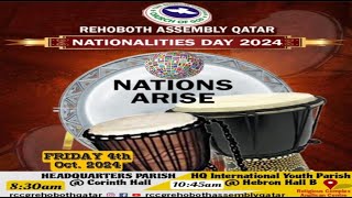 NATIONALITIES DAY SERVICE  NATIONS ARISE  04TH OCT 2024 [upl. by Fredric]