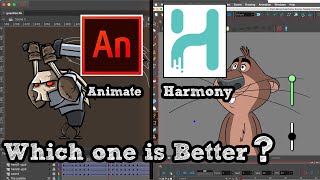 Adobe Animate vs Toon Boom Harmony [upl. by Innor466]