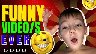 9 YEARS OLD REACTS TO FUNNY VIDEOS [upl. by Maice]