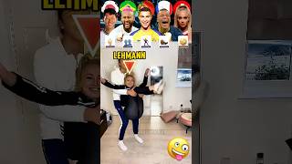 Dance Challenge😍 Ronaldo vs Neymar vs Mbappe vs Lehmann vs Son [upl. by Almire418]