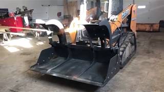 CID Grapple Bucket Extreme Duty Attachment for Skid Steer [upl. by Yticilef]