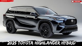 Toyota Highlander Hybrid 2025  Efficiency and Innovation Collide [upl. by Marsh]