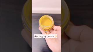 Homemade wrinkle free cream nightcream viral shorts [upl. by Ennaj]