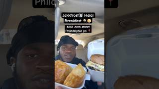 Halal breakfast 🍳 foodreview phillyeats foodie halal breakfast food shorts philly [upl. by Leahcimnaes]