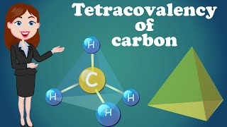 Tetracovalency of carbon  HINDI explanation  BASIC ORGANIC CHEMISTRY  VISUAL UNDERSTANDING [upl. by Aehta]