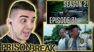 BELLICK AND GEARY TEAM UP PRISON BREAK SEASON 2 EPISODE 3 REACTION  Scan [upl. by Adler]