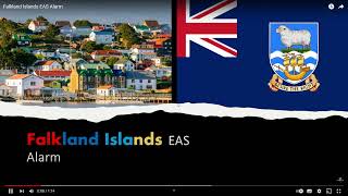 Falkland Islands EAS Alarm [upl. by Michaelina]