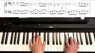 Harmony Hall  Vampire Weekend Piano Tutorial  Sheet Music [upl. by Ragen]