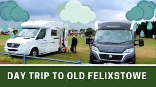 MOTORHOME DAY TRIP  Old Felixstowe in Suffolk  Ep251 [upl. by Hicks442]