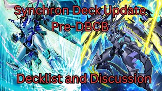 Synchron Deck Profile Update ft Centurion PreCrossover BrakersYugioh [upl. by Eimarej291]