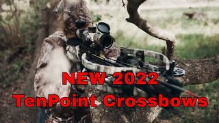 NEW 2022 TenPoint Crossbow Lineup  Nitro 505 Viper S400 Oracle X Turbo S1 amp Titan Decock [upl. by Salem763]